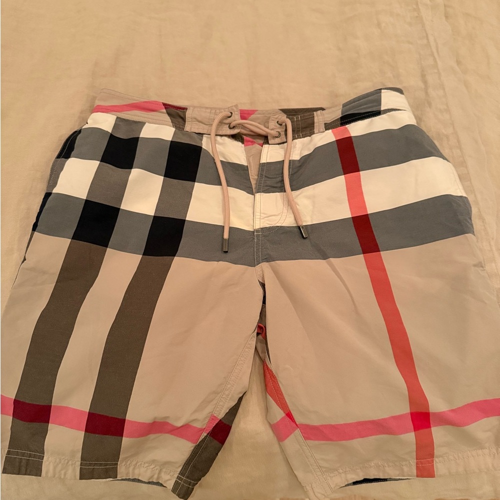 Burberry Check Swim Shorts